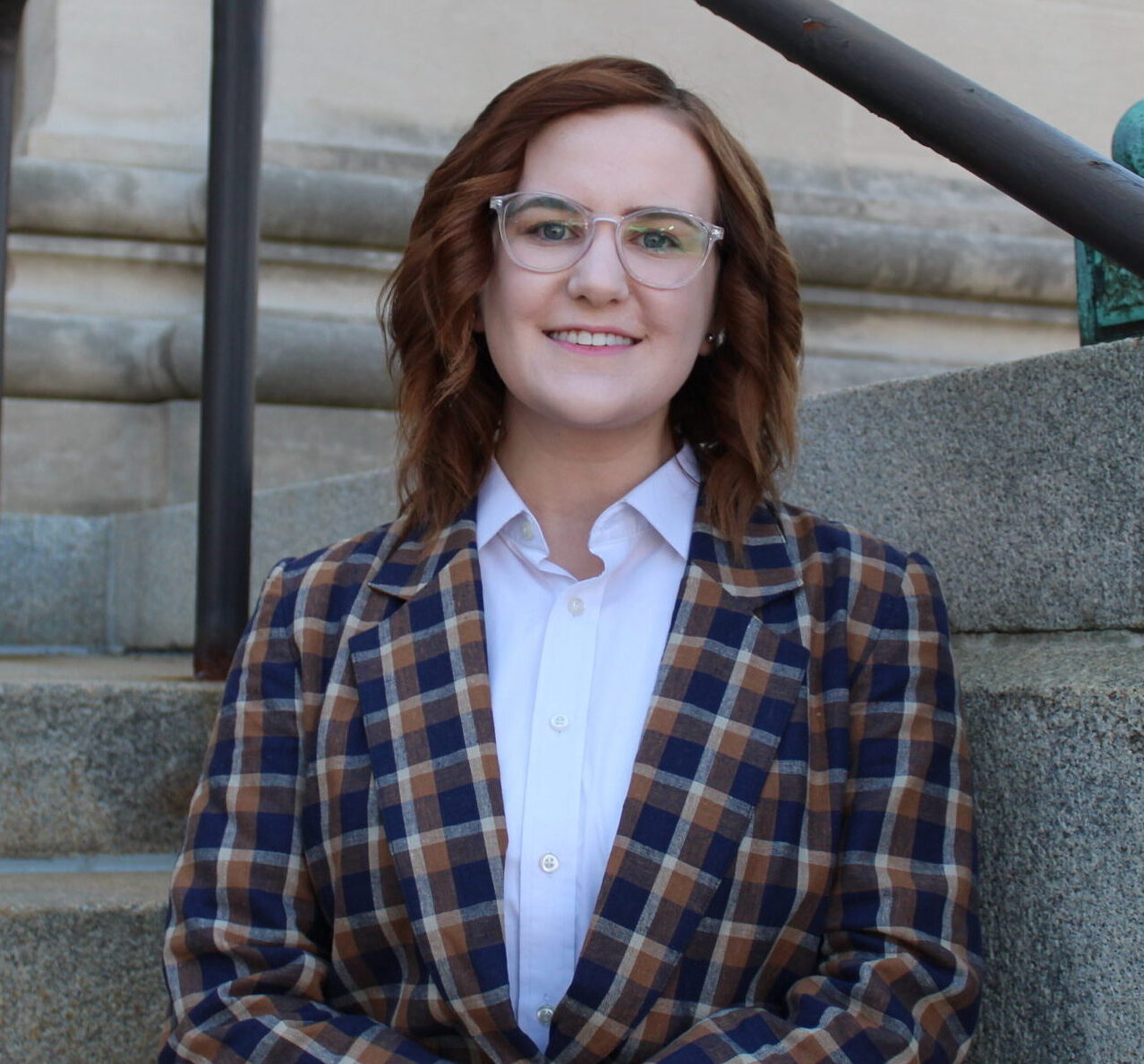 Grace Altenhofen, Communications and Grants Director of Humanities Iowa